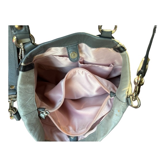 COACH Silver Ashley Handbag Purse. - Picture 8 of 8